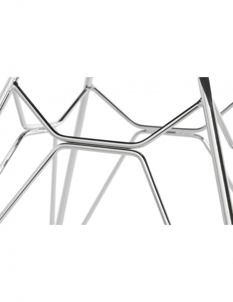 Scaun alb de design Mikko picioare crom otel / polipropilena, CH01680WHCH - Kokoon [7]