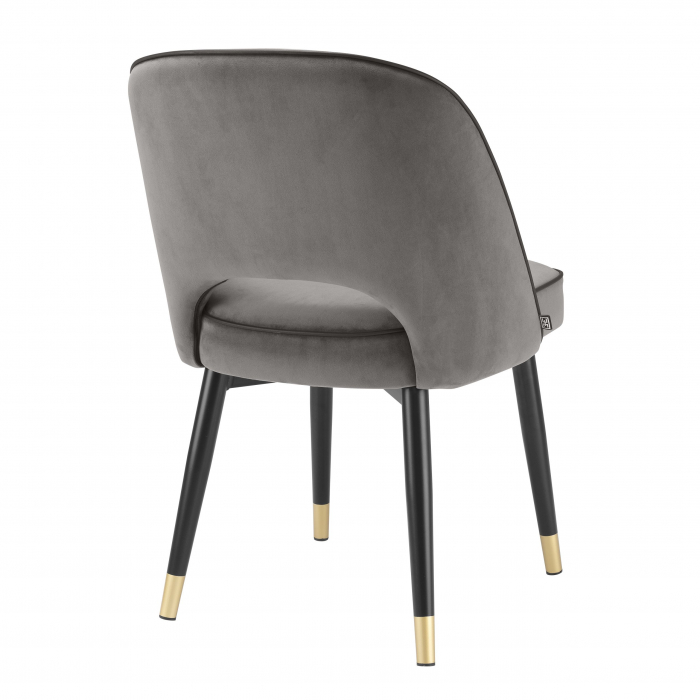   Scaun de dining Cliff din catifea greige savona set de 2 113523 EICHHOLTZ [15]