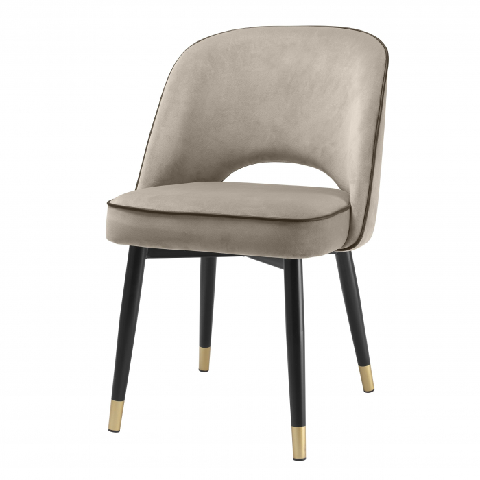   Scaun de dining Cliff din catifea greige savona set de 2 113523 EICHHOLTZ [2]