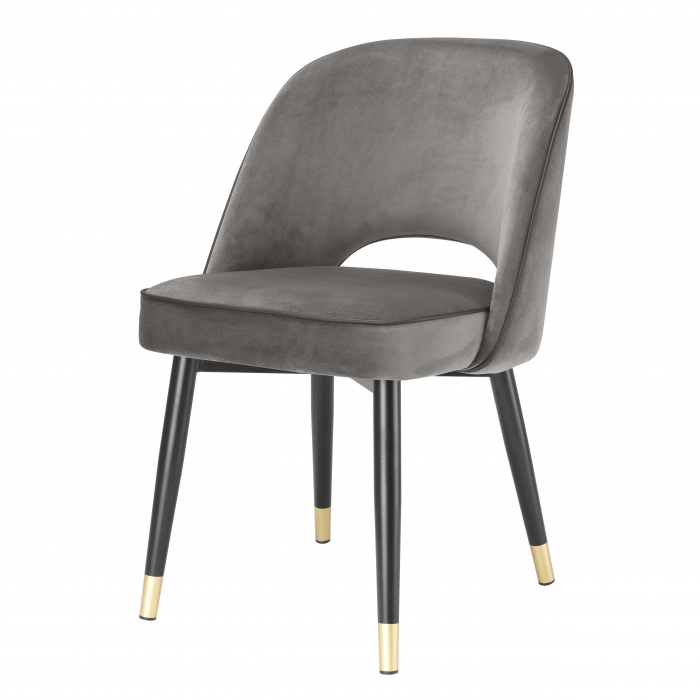   Scaun de dining Cliff din catifea greige savona set de 2 113523 EICHHOLTZ [13]