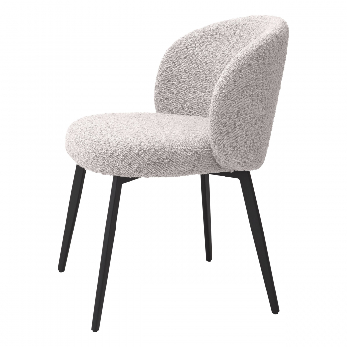   Scaun de dining Lloyd bouclé negru set de 2 115994 EICHHOLTZ [16]