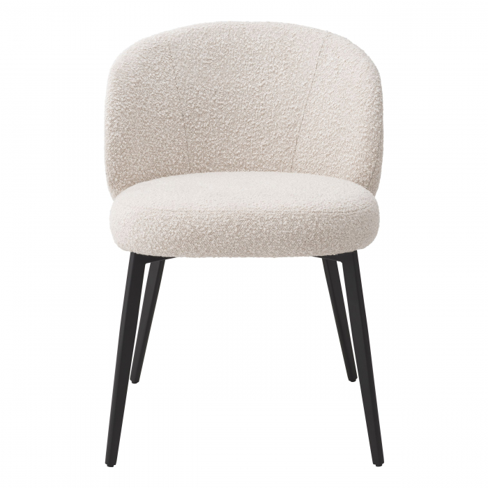   Scaun de dining Lloyd bouclé negru set de 2 115994 EICHHOLTZ [9]