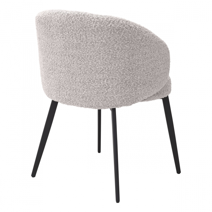   Scaun de dining Lloyd cu brațe bouclé crem set de 2 115093 EICHHOLTZ [17]