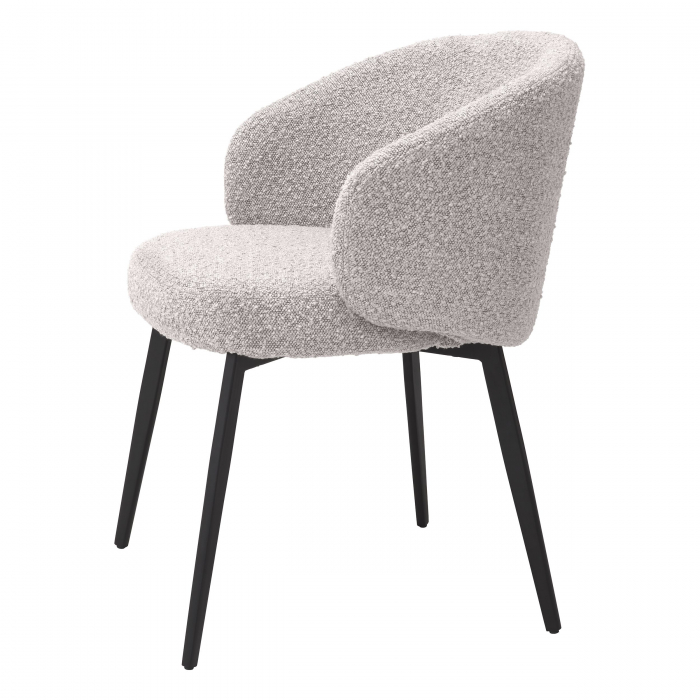   Scaun de dining Lloyd cu brațe bouclé crem set de 2 115093 EICHHOLTZ [16]