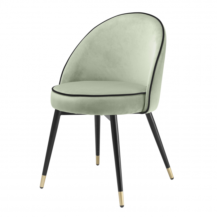   Scaun de dining Cooper savona catifea verde pistachiu set de 2 114305 EICHHOLTZ [2]