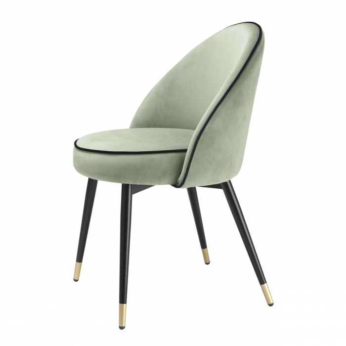   Scaun de dining Cooper savona catifea verde pistachiu set de 2 114305 EICHHOLTZ [5]