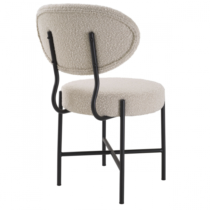   Scaun de dining Vicq bouclé crem set de 2 115034 EICHHOLTZ [4]