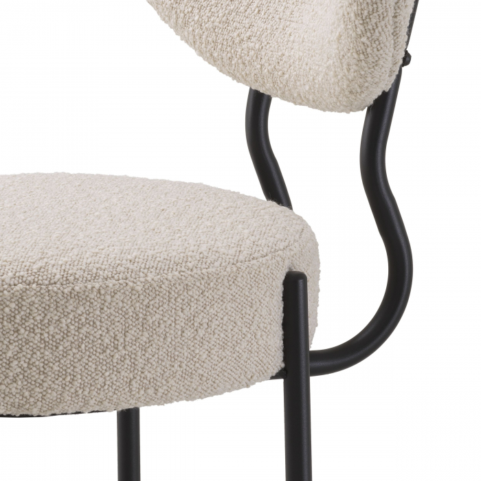   Scaun de dining Vicq bouclé crem set de 2 115034 EICHHOLTZ [5]