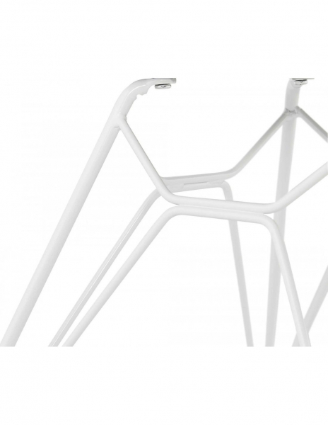 Scaun gri de design Mikko picioare albe otel / polipropilena, CH01980GRWH - Kokoon [11]