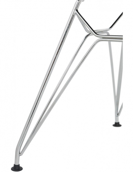 Scaun negru de design Mikko picioare crom otel / polipropilena, CH01710BLCH - Kokoon [9]