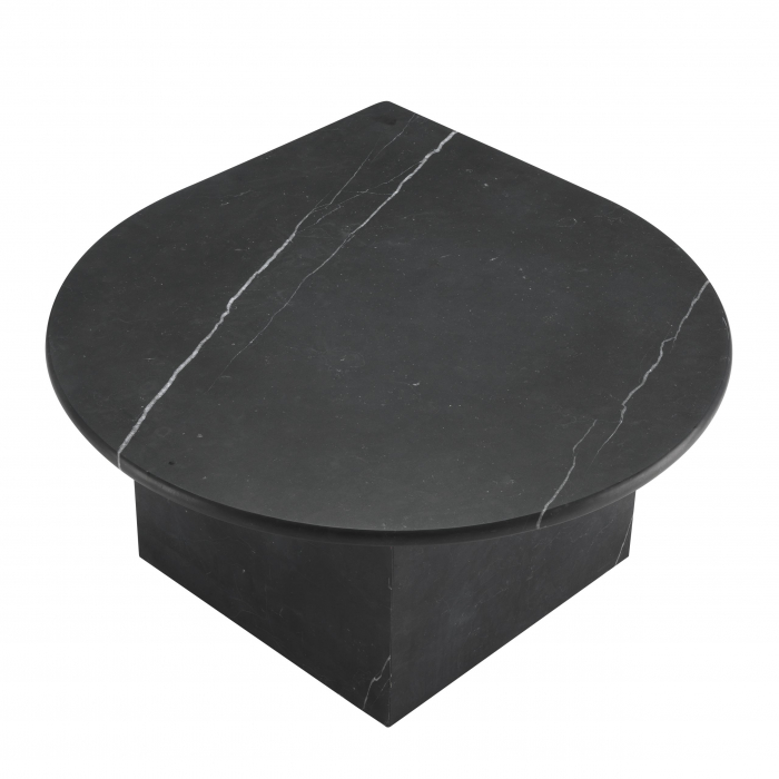 Set 3 masutea cafea lux marmura alba/neagra Naples, design modern | Eichholtz - 114331 [5]
