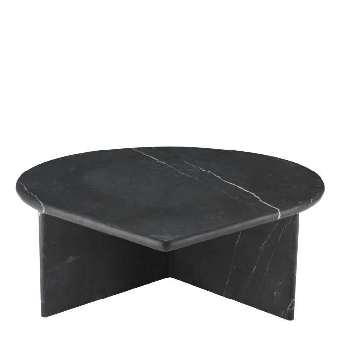 Set 3 masutea cafea lux marmura alba/neagra Naples, design modern | Eichholtz - 114331 [3]