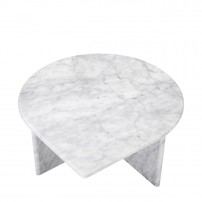 Set 3 masutea cafea lux marmura alba/neagra Naples, design modern | Eichholtz - 114331 [12]