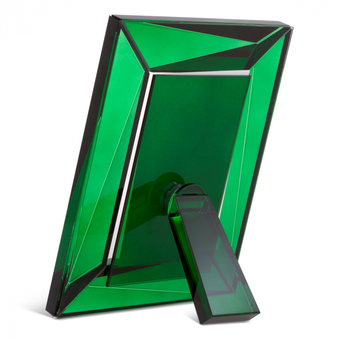   Set de 2 rame foto Obliquity S din sticlă verde cristal 118580 EICHHOLTZ [3]