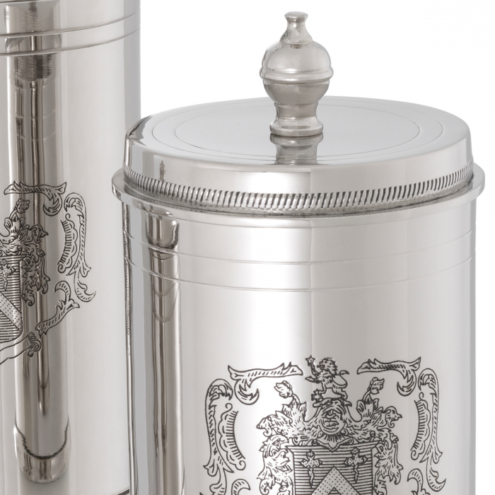   Set de 3 cutii Gaston cu finisaj nichel 103994 EICHHOLTZ [4]