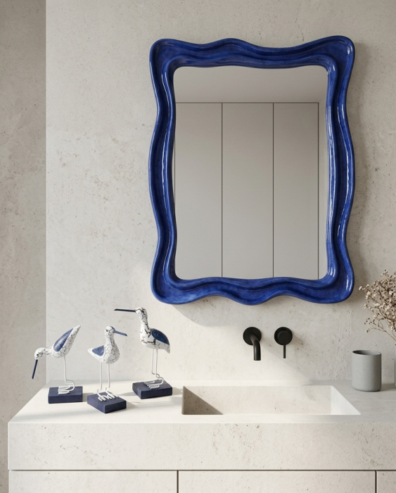 Set de 3 Decoraţiuni Marino, Alb, Albastru - SHP [5]