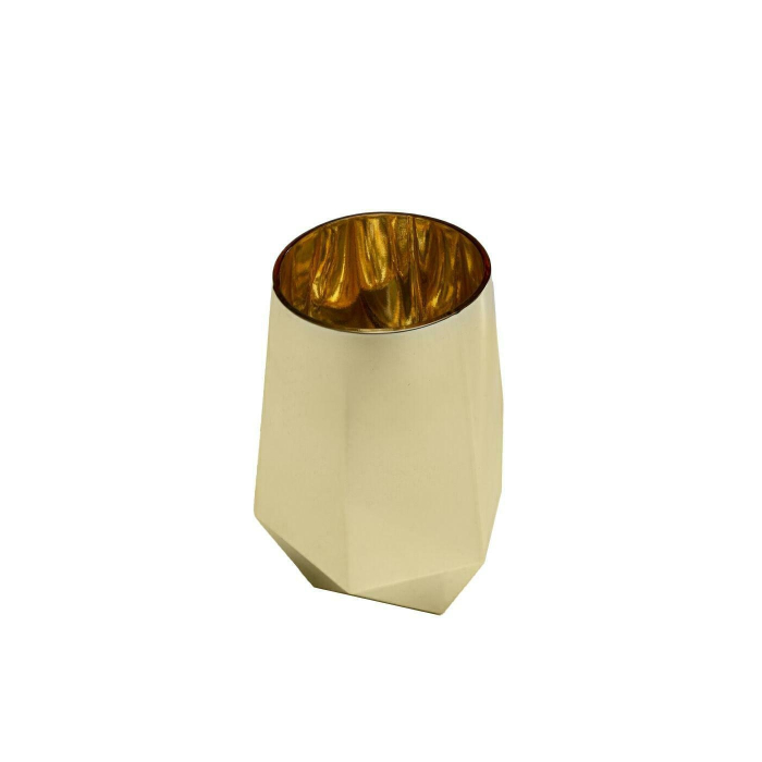 Set de 4 Pahare Diamond 510 10x10x15 cm, Sticlă Colorată Auriu - Kare Design [4]