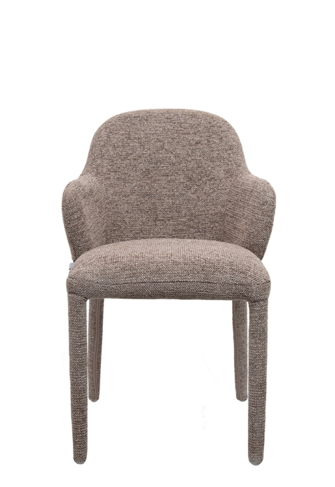Set de 4 Scaune Akira 45x50x83 cm, Maro/Taupe - King Home [5]