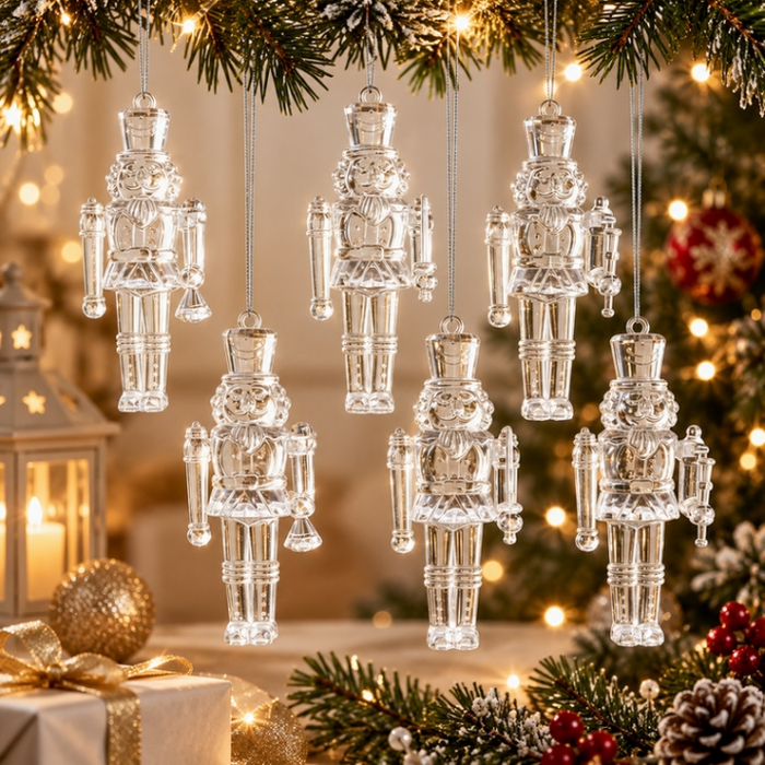 Set de 6 decorațiuni de Crăciun / spargnuci Crusher - SHP [2]