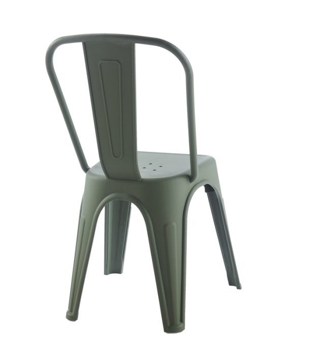 Set de 6 Scaune Tower Paris PP 46x50x86 cm, Plastic Verde Închis - King Home [3]