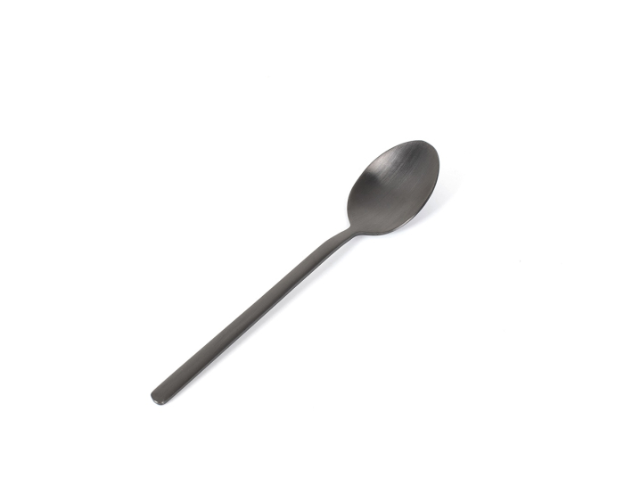 Set de Tacâmuri Gloria Matt Black 14,2x25x6 cm, Oțel Inoxidabil Acoperit cu Titan Negru Mat - Kare Design [6]