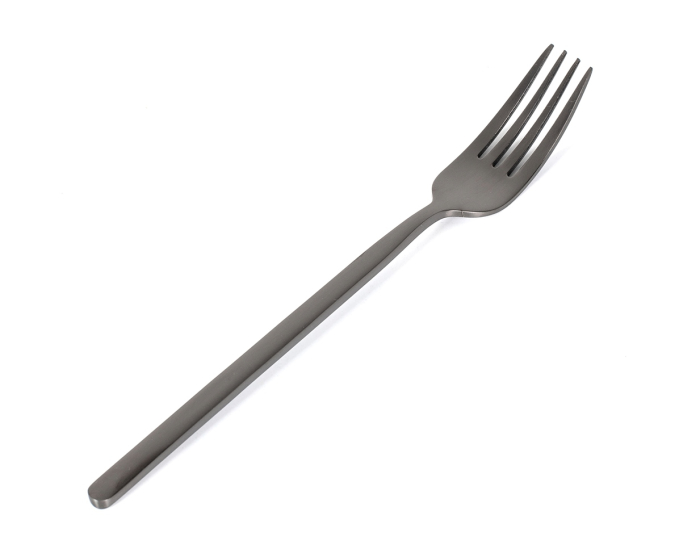 Set de Tacâmuri Gloria Matt Black 14,2x25x6 cm, Oțel Inoxidabil Acoperit cu Titan Negru Mat - Kare Design [3]