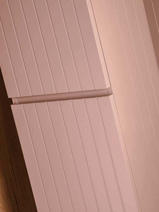SET ICONIC ROSE MDF RIFLAT 100 cm + DULAP, oglinda, led si lavoar aplicat [3]