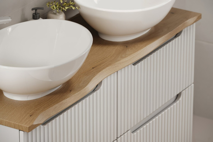 Set Mobilier Nova Coast Evoke 120 cm, cu blat, Stejar - COMAD [6]