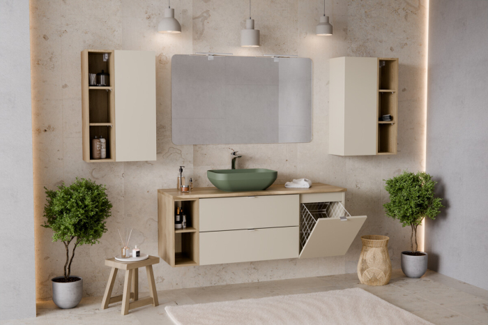 Set mobilier 80cm cu blat Dalia Cashmere COMAD SET-DC B CREMONA 80CM [5]