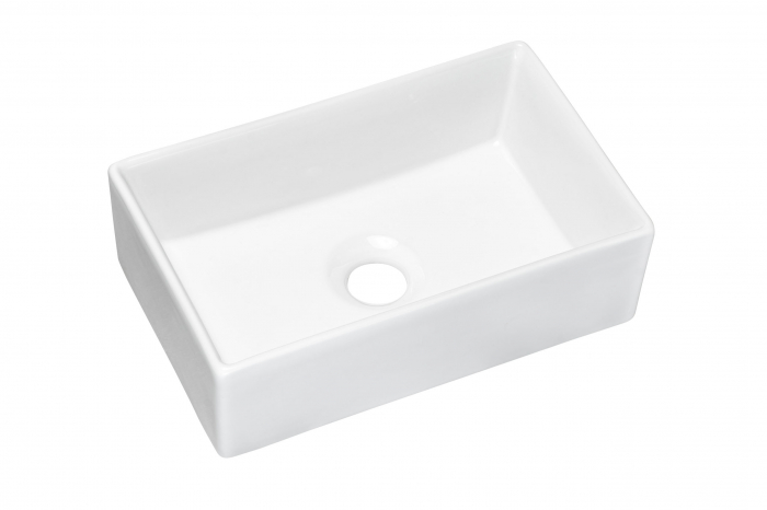 Set mobilier baie 50cm cu lavoar pe blat Nova White [4]