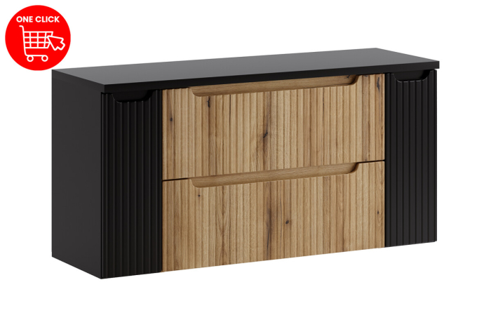 Set Mobilier Nova Coast Evoke 120 cm, cu blat, Stejar - COMAD [2]