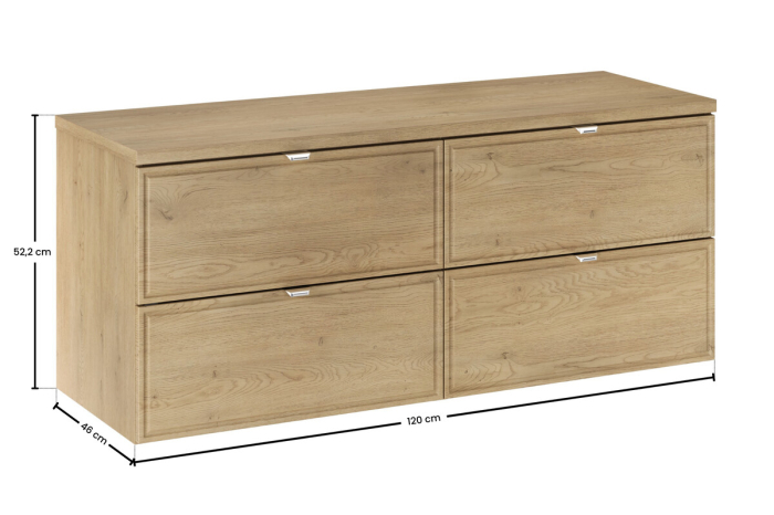 Set mobilier 120 cm cu blat Terra Cremona SET-TEC B CREMONA 120CM COMAD [3]