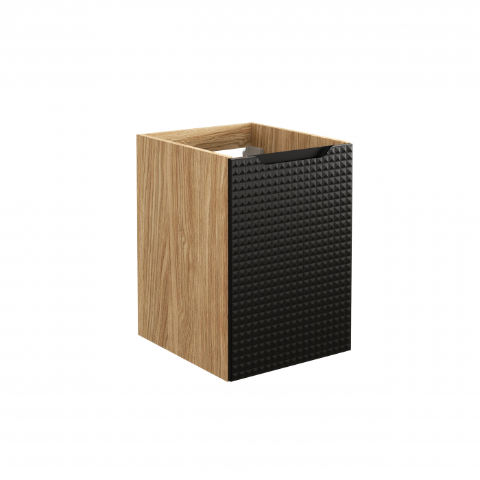 Set mobilier baie 120cm cu blat și lavoar Mona Luxor Black [5]