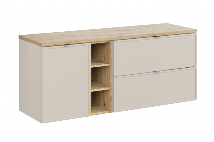 Set mobilier baie 140 cm cu blat Bella Cashmere COMAD [1]