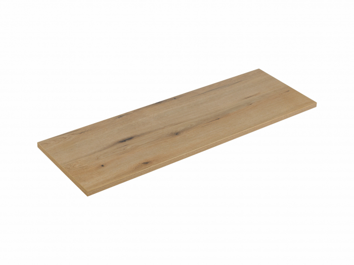 Set mobilier baie 140cm cu lavoare pe blat Nova White [4]