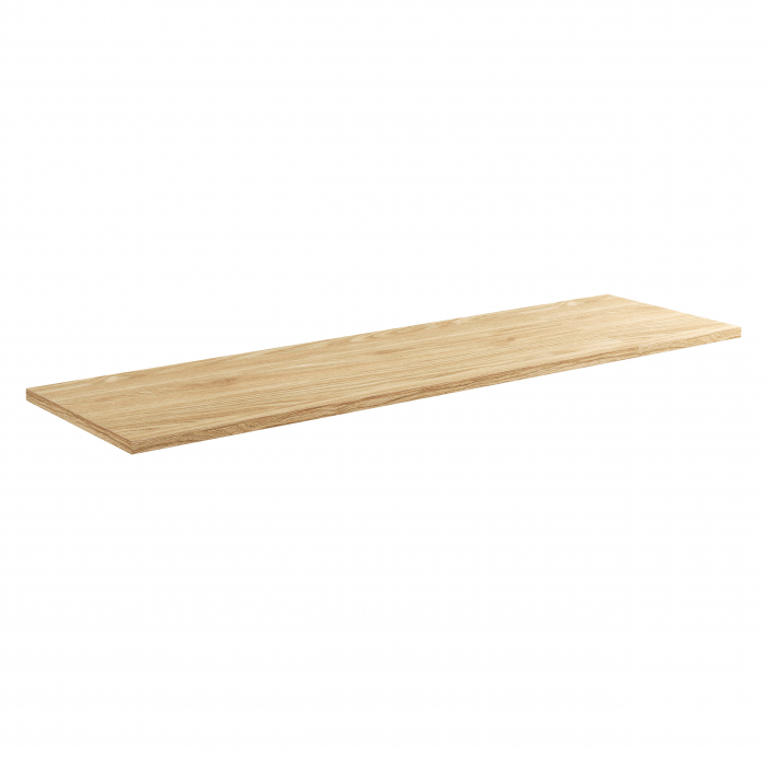 Set mobilier baie 160cm cu blat, 2 lavoare Cloud și un dulap înalt Luxor Black [3]