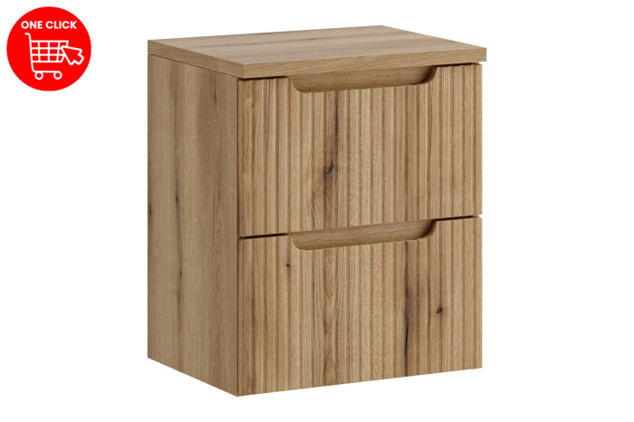 Set Mobilier Nova Coast Evoke 50 cm, cu blat, Stejar - COMAD [2]