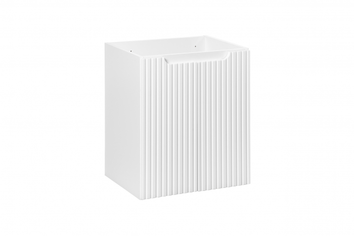 Set mobilier baie 50cm cu lavoar pe blat Nova White [2]