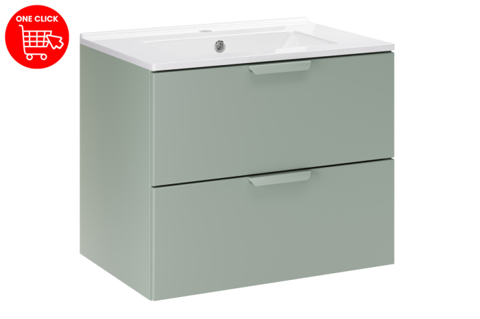 Set mobilier 60 cm cu lavoar Lava Aster Green COMAD SET-ASG 60CM LAVA [2]