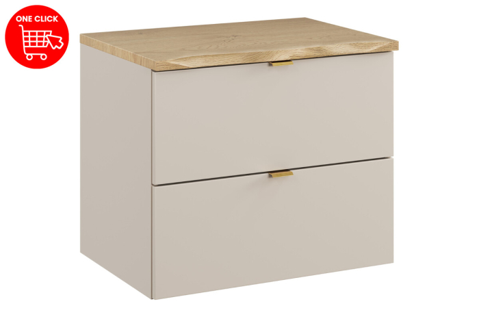 Set mobilier 60cm cu blat Dalia Cashmere COMAD SET-DC B NAT CREMONA 60CM [2]