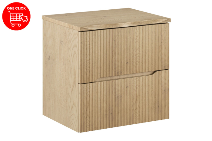 Set mobilier 60cm cu blat Nordic Cremona COMAD SET-NC B NAT CREMONA 60CM [2]