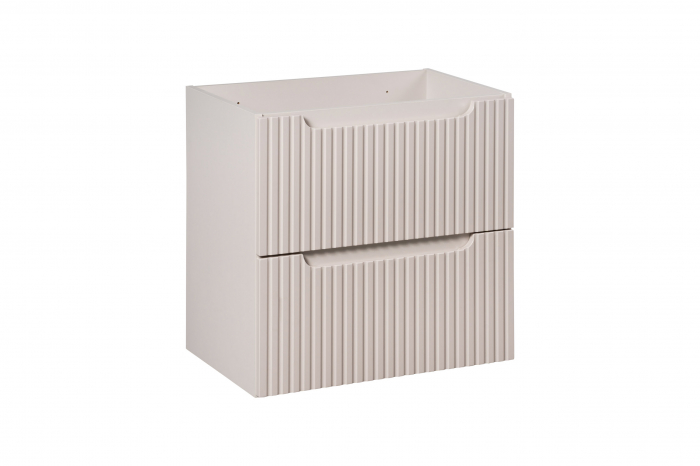 Set mobilier baie 120cm cu blat, 2 lavoare Beyond și dulap înalt Nova Cashmere [3]