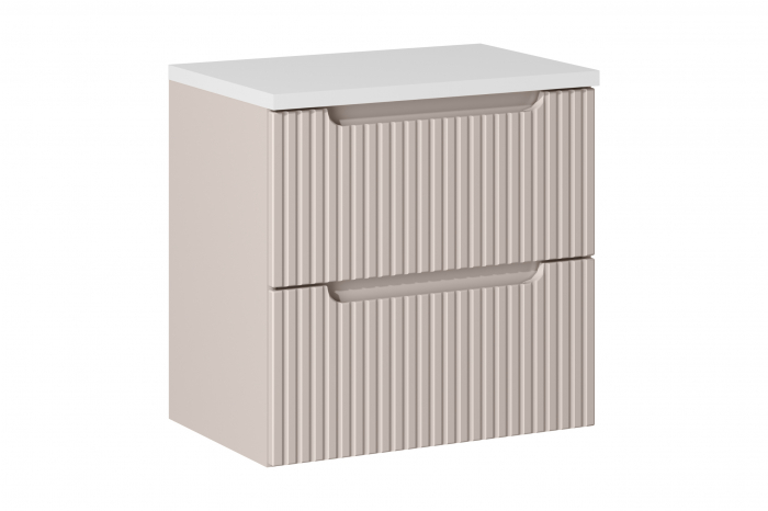 Set mobilier baie 60cm cu blat Nova Cashmere [1]