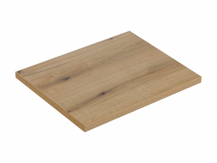 Set mobilier baie 60cm cu lavoar pe blat Nova White [3]