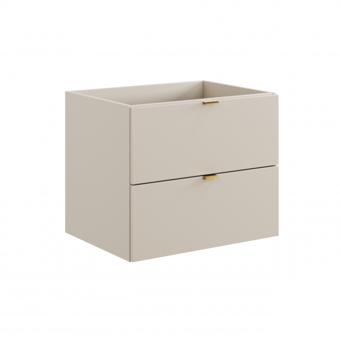 Set mobilier baie 60cm cu un blat și un dulap înalt Dalia Cashmere [2]