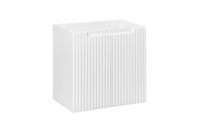 Set mobilier baie 60cm cu lavoar pe blat Nova White [2]