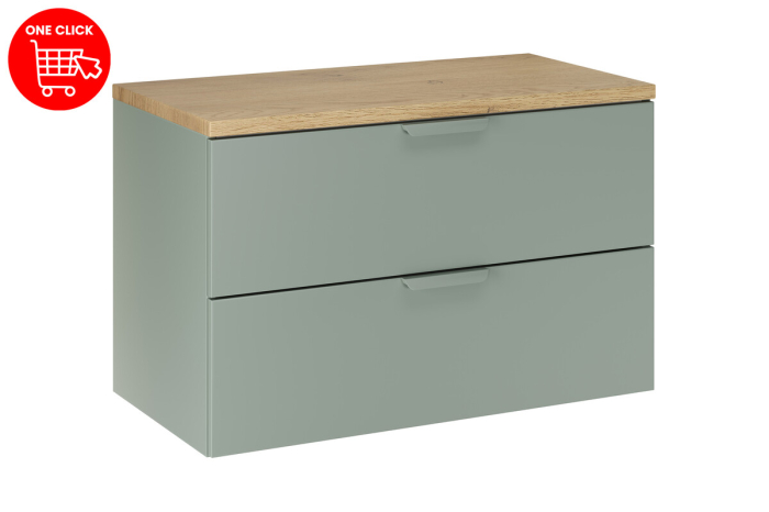 Set mobilier 80cm cu blat Aster Green COMAD SET-ASG B CREMONA 80CM [2]