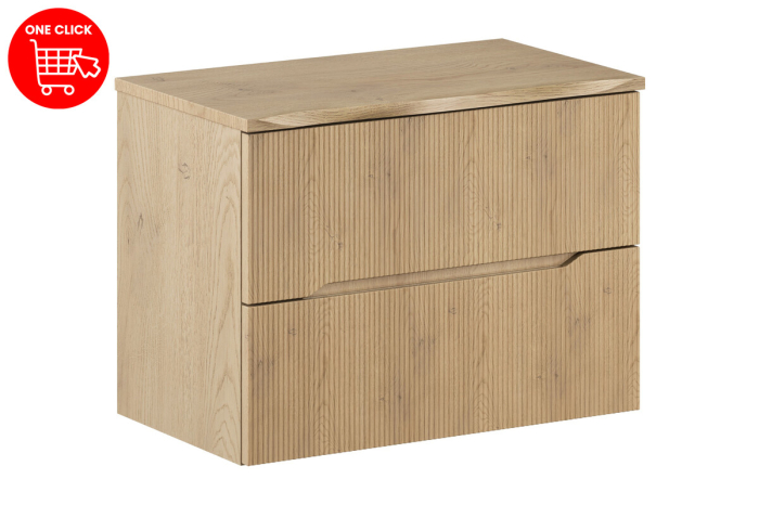 Set mobilier 80cm cu blat Nordic Cremona COMAD SET-NC B NAT CREMONA 80CM [2]