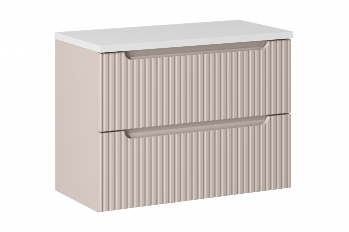 Set mobilier baie 80cm cu blat Nova Cashmere [1]