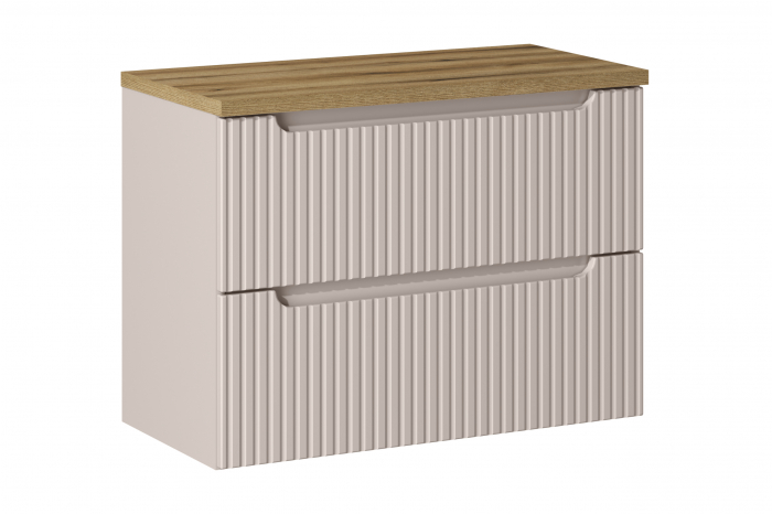 Set mobilier baie 80cm cu blat Nova Cashmere [1]